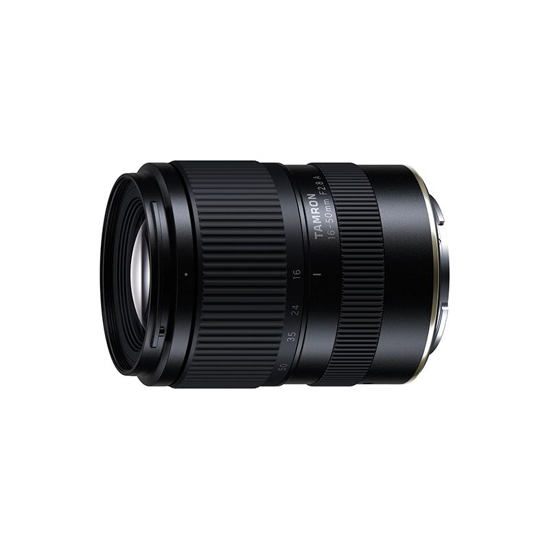 TAMRON 16-50mm F2.8 A (Model B091) lens with Toned Profile Next exterior design